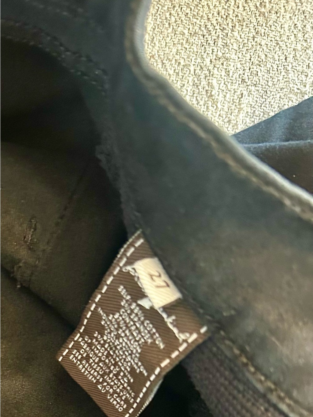 7 For All Mankind Gwenevere Skinny Jeans Size 27 - Picture 8 of 9